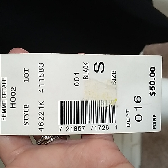 Requirements Black Button Down Business Jacket. Size Small - Picture 11 of 13